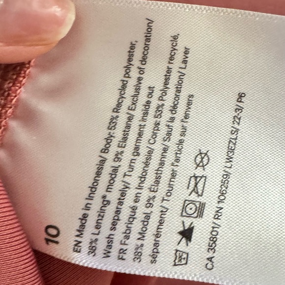 Lululemon Briar Rose softstreme perfectly oversized cropped crew - Picture 6 of 6